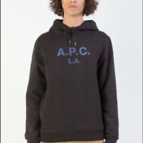 Apc L.A Black And Blue Hoodie!